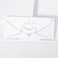 Minimalist Sparkling CZ Open Circle Pendant Necklace