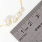 Gold Plated Freshwater Pearl Cluster Necklace