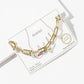 U-Link Hardware Chain Anklet - Gold & Silver Dipped