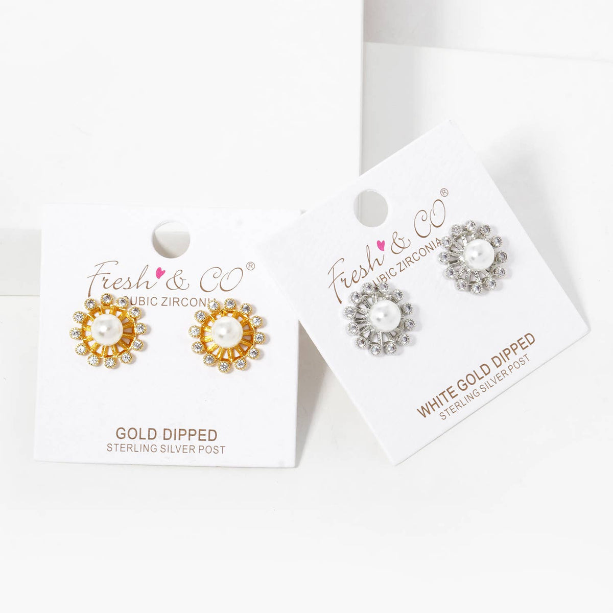 Freshwater Pearl Shell Collector Earrings