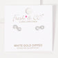 Gold Plated Infinity Stud Earrings
