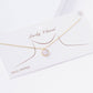 White Shelled Round Necklace
