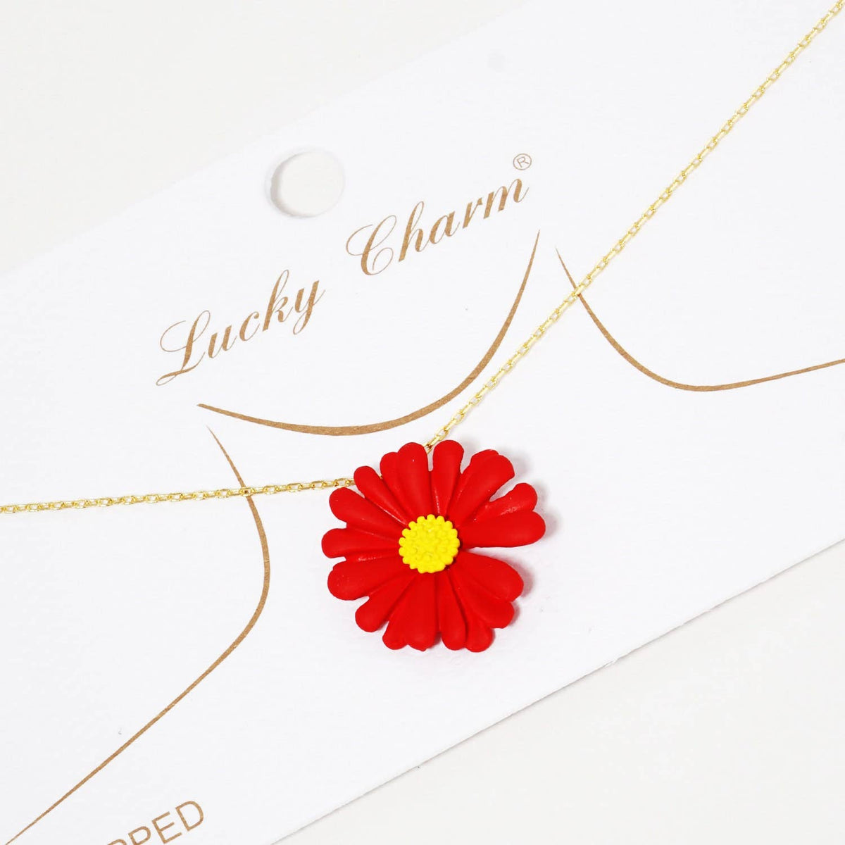 Daisy Charm Necklace