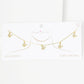 Gold Pave Butterfly Dangle Necklace
