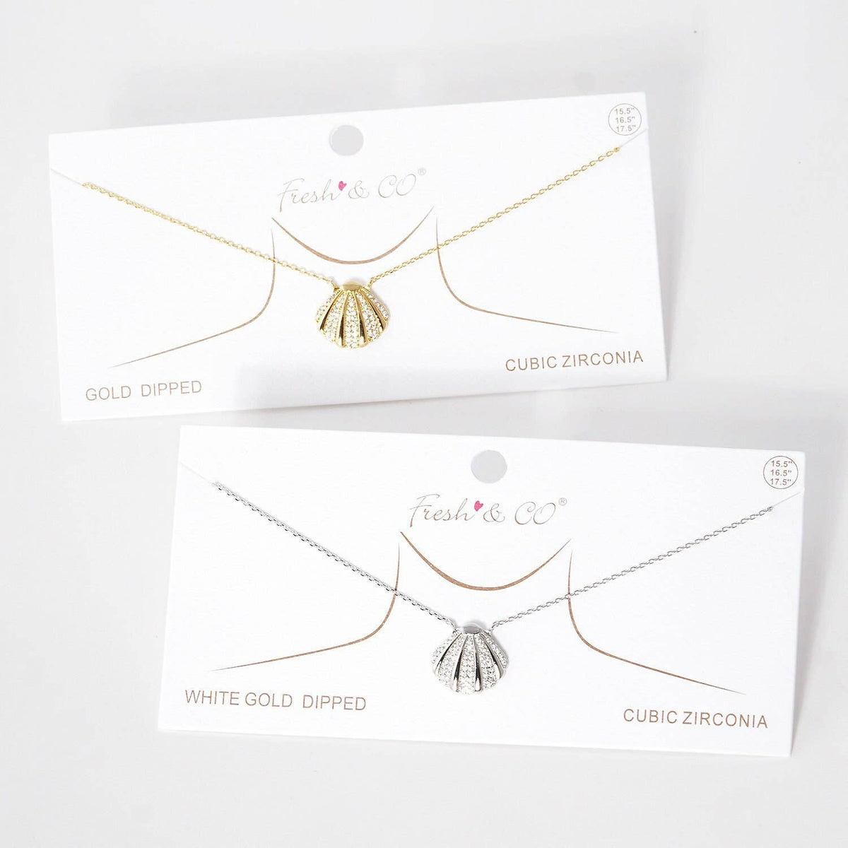 Gold Plated Puka Shell Necklace