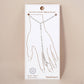 4mm Link-Chain 18K-Gold-Dipped Brass Hand-Chain Bracelet