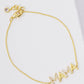 Minimalist Pavé "MAMA" Lettering Bracelet