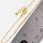 Dainty Cubic Zirconia Bar Chain Bracelet