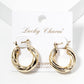 Twisted Hoop Earrings