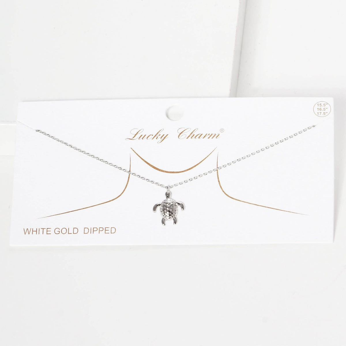 Gold Plated Sea Turtle Necklace