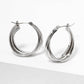 Multi-Strand Hoop Earrings