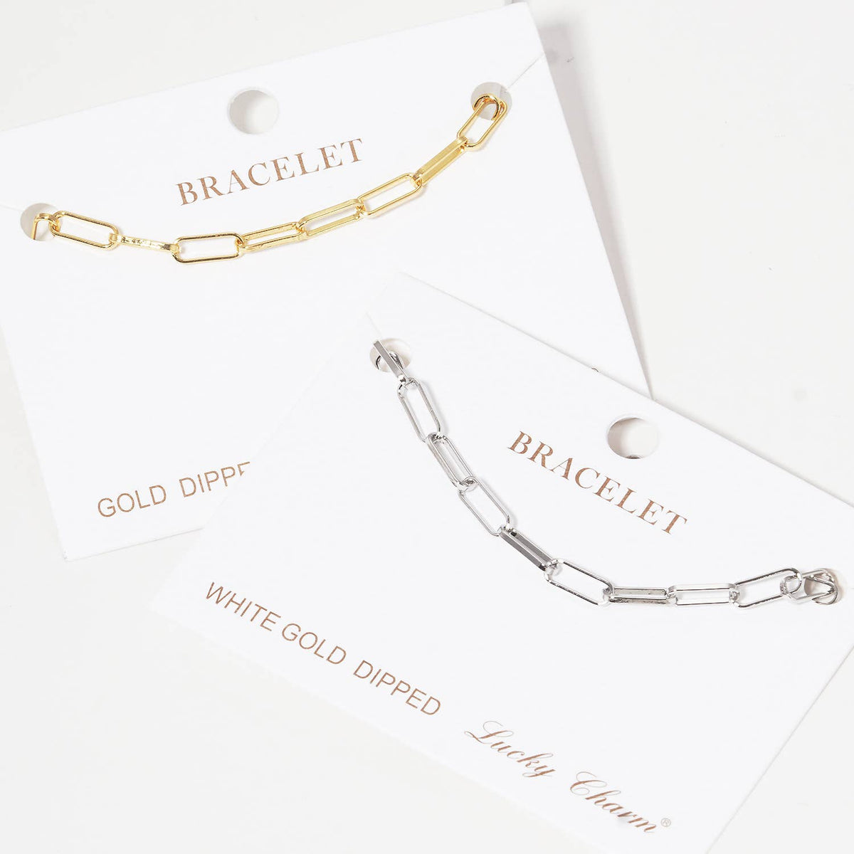 Minimalist Paperclip Chain Bracelet