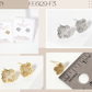 Pave-Set Quatrefoil 18K-Gold-Dipped Stud Earrings