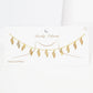 Gold Plated Chain w/ Dangling Leaves Necklace