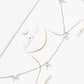 Gold Mama Initial Spaced Necklace
