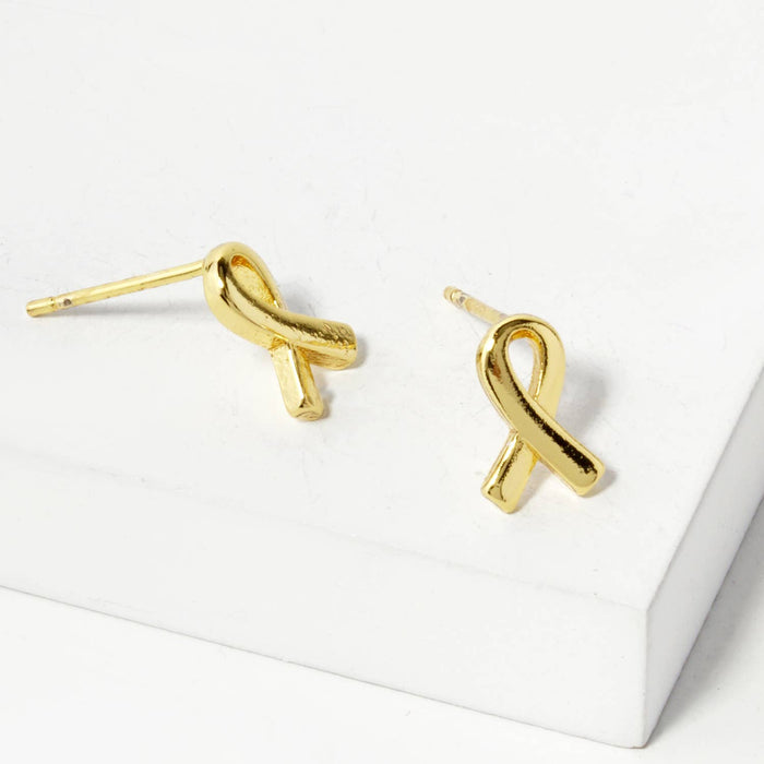 Awareness Ribbon Stud Earrings