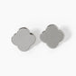 Minimalist Clover Stud Earrings