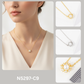 Dainty Pearl Starburst Pendant Necklace