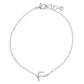 Gold Plated Initial Letter Bracelet