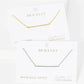Dainty Cubic Zirconia Bar Chain Bracelet