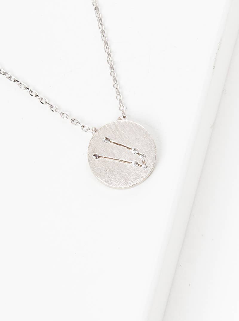 Gold Zodiac Coin Necklace
