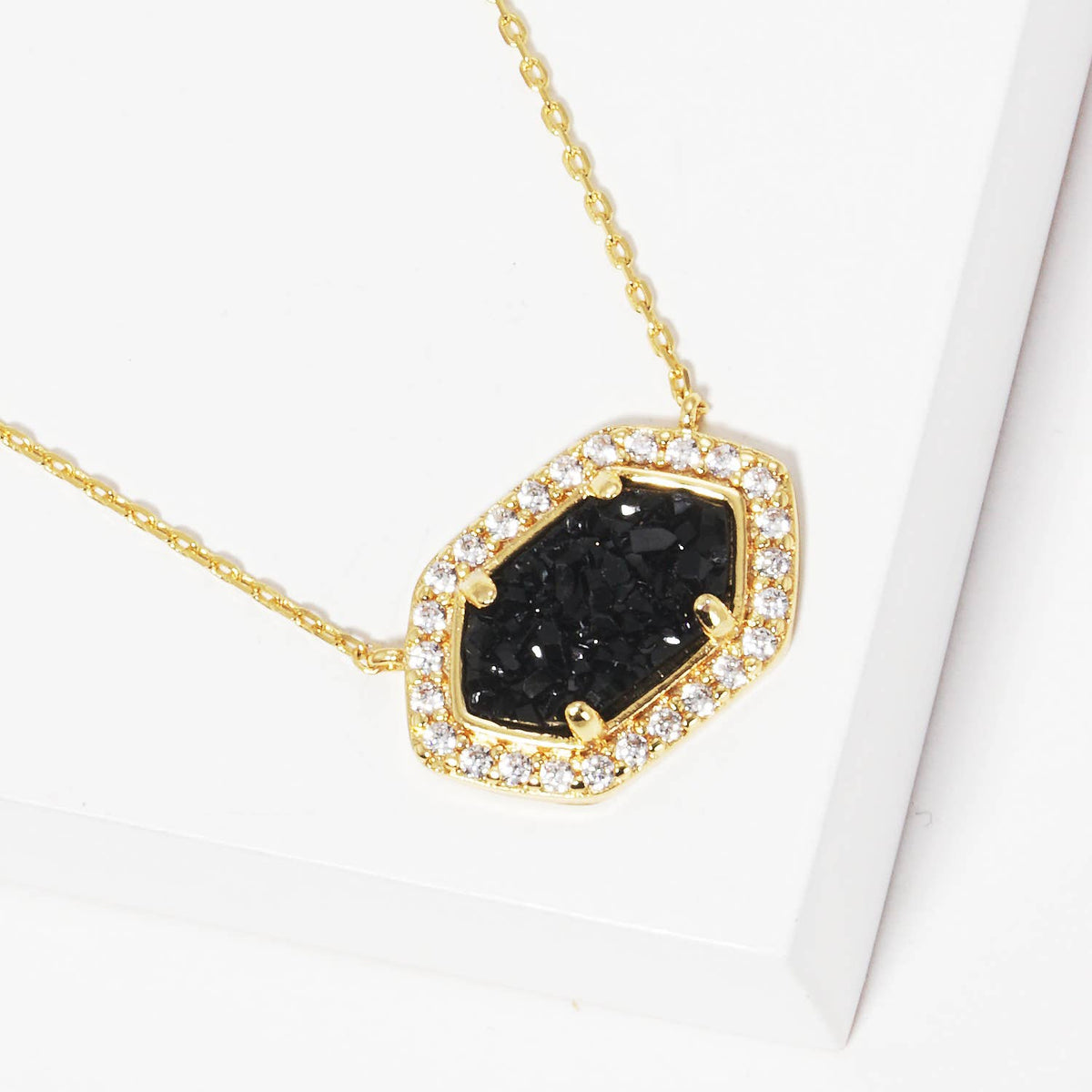 Bridesmaid Druzy Necklace