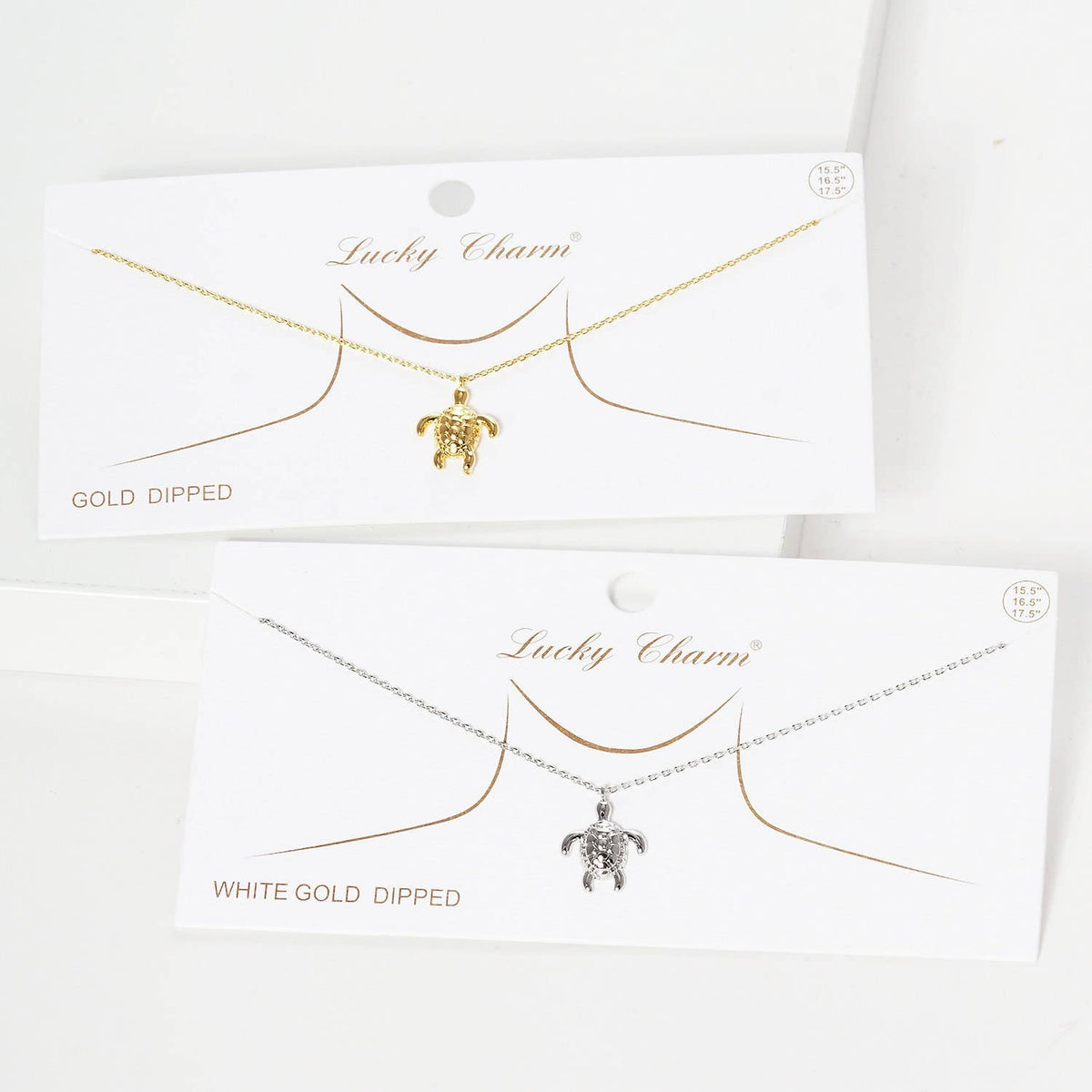 Gold Plated Sea Turtle Necklace