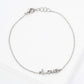 Minimalist "Love" Script Bracelet