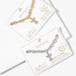 Pave Angel Charm Link Bracelet with Magnetic Clasp