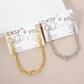 Braided Chain Cap & Clothing Pin Accessory