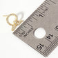 Knot Design 18K-Gold-Dipped Stud Earrings