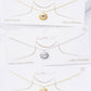 Gold Plated Evil Eye Sunburst Necklace