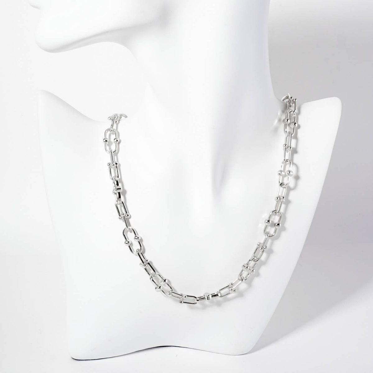Polished 18-11mm HardWear Chain Necklace