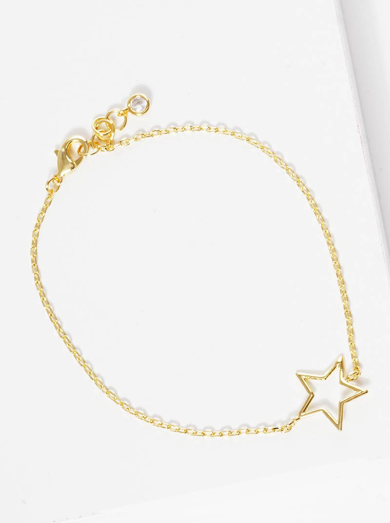 Minimalist Star Charm Bracelet