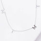 Mini Spaced Letter MIMI Necklace