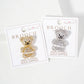 Teddy-Bear 18K-Gold-Dipped Brass Brooch