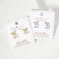 Pave-Set CZ 15mm Bow Open Huggie Hoop Earrings
