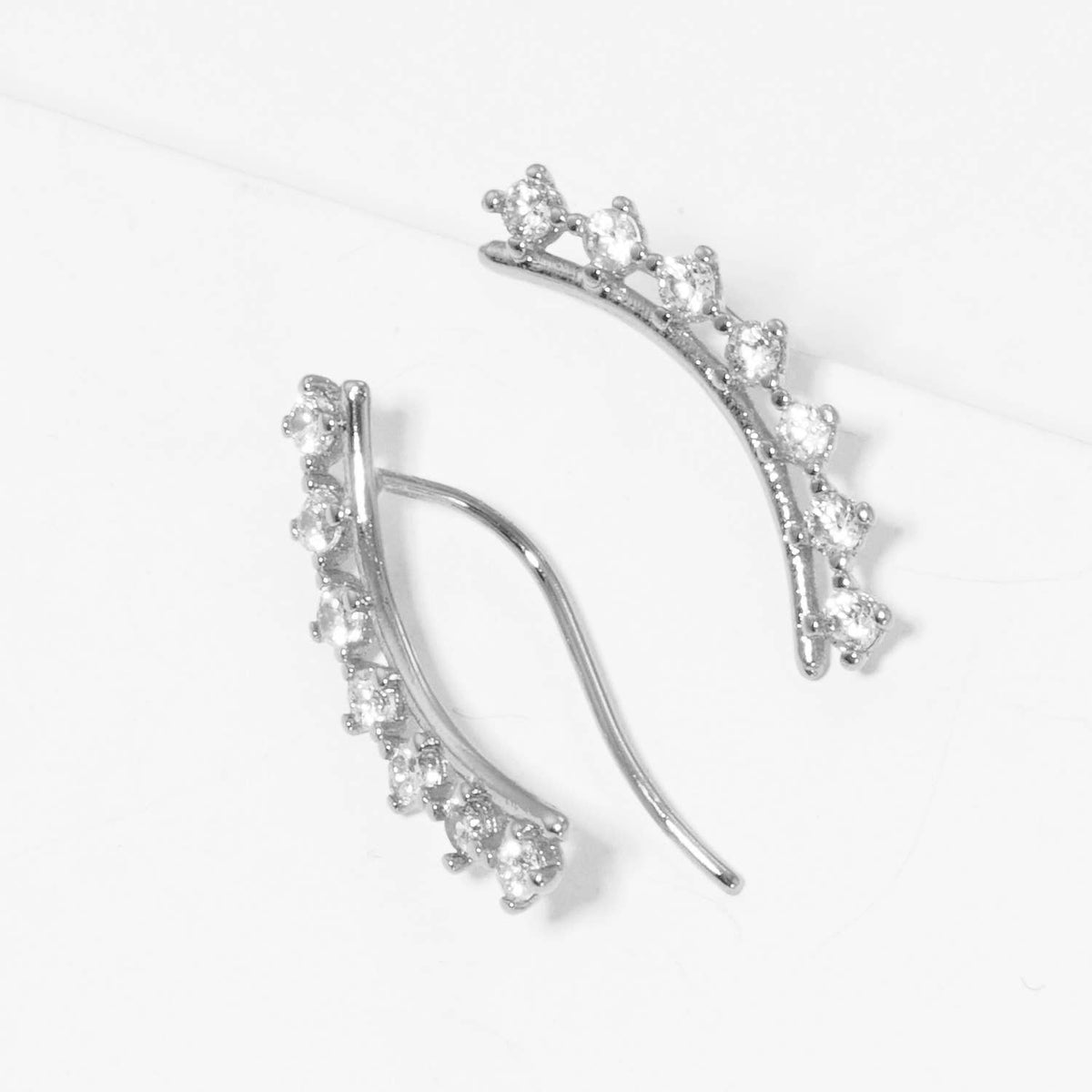 Cubic Zirconia Ear Crawlers