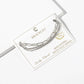 3-in-1 Layered Chain Bracelet with Easy Magnetic Clasp