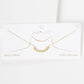 Gold Multicolor Waterdrop Necklace