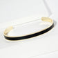 18K GOLD DIPPED ENAMEL COLOR GAME DAY CUFF BRACELET