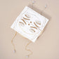 Satellite-Style 3-Prong Teardrop Face-Chain