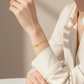 Minimalist "MAMA" Letter Charm Bracelet