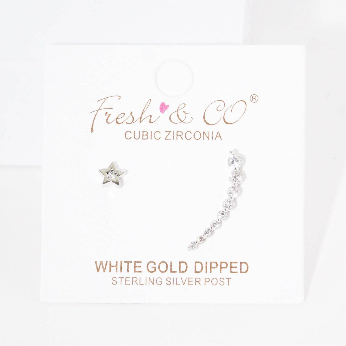 Gold Celestial Ear Jacket Earrings