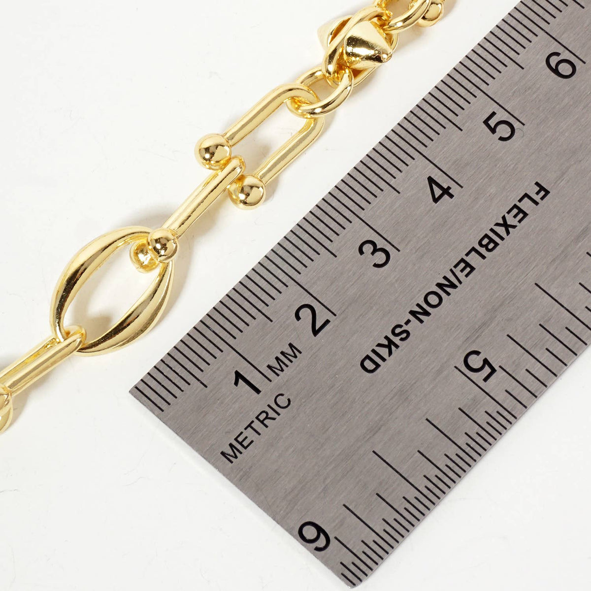 HardWear Oval-Chain Polished with Spike Chain Necklace