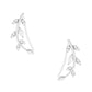 Cubic Zirconia Vine Ear Crawlers