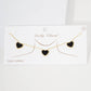 Gold Plated Mayslie Heart Necklace