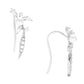 Pearl & Cubic Zirconia Ear Crawlers