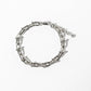 Modern U-Link Bracelet with Magnetic Closure