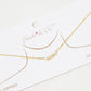 Minimalist Petite Pearl and Crystal Bar Necklace
